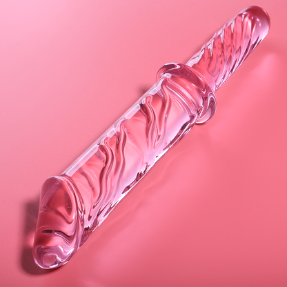 NEBULA SERIES BY IBIZA - MODELL 24 DILDO BOROSILIKATGLAS KLAR 28.5 CM -O- 5 CM - Sexotim