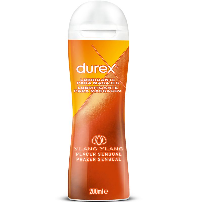 DUREX - 2 IN 1 SINNLICHE MASSAGE YLANG YLANG 200 ML - Sexotim