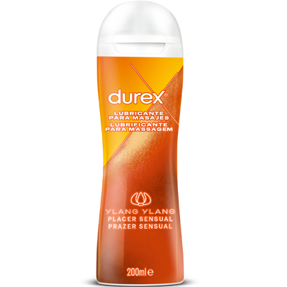 DUREX - 2 IN 1 SINNLICHE MASSAGE YLANG YLANG 200 ML - Sexotim