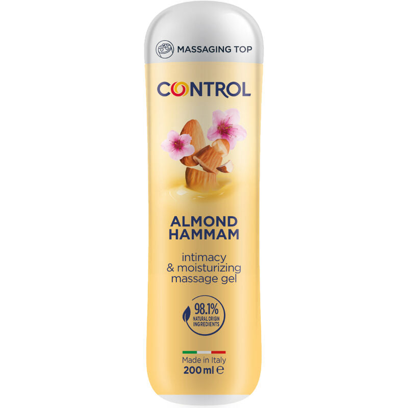 CONTROL - MANDEL HAMMAM-MASSAGEGEL 3 IN 1 200 ML - Sexotim