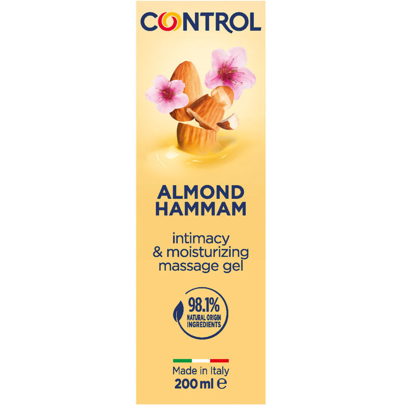 CONTROL - MANDEL HAMMAM-MASSAGEGEL 3 IN 1 200 ML - Sexotim