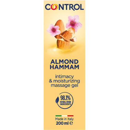 CONTROL - MANDEL HAMMAM-MASSAGEGEL 3 IN 1 200 ML - Sexotim