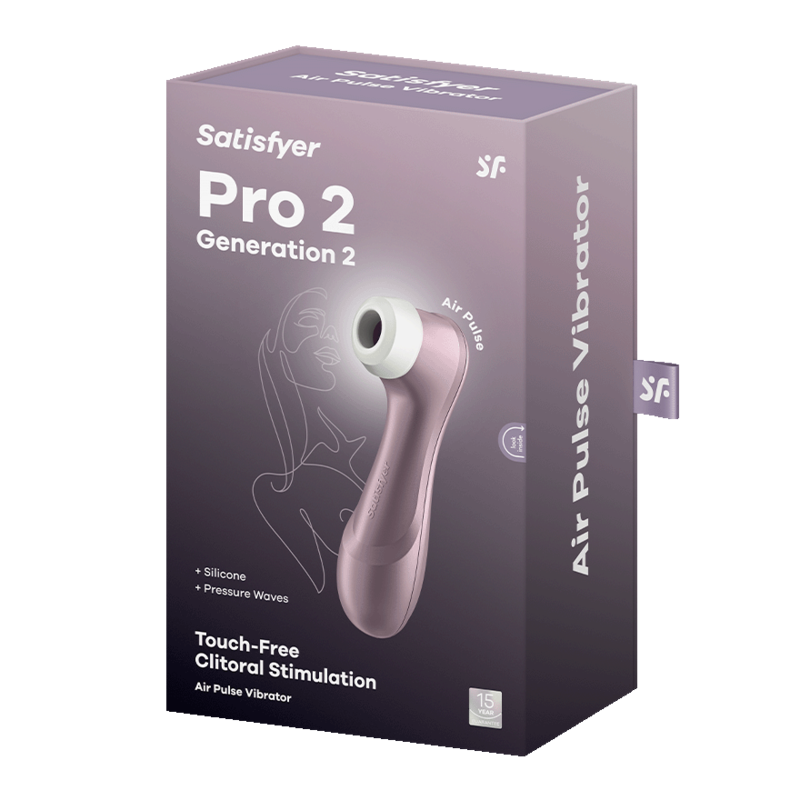 SATISFYER - PRO 2 LUFTPULSSTIMULATOR BLAU / LILA - Sexotim