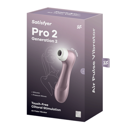 SATISFYER - PRO 2 LUFTPULSSTIMULATOR BLAU / LILA - Sexotim