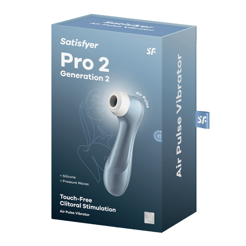 SATISFYER - PRO 2 LUFTPULSSTIMULATOR BLAU / LILA - Sexotim