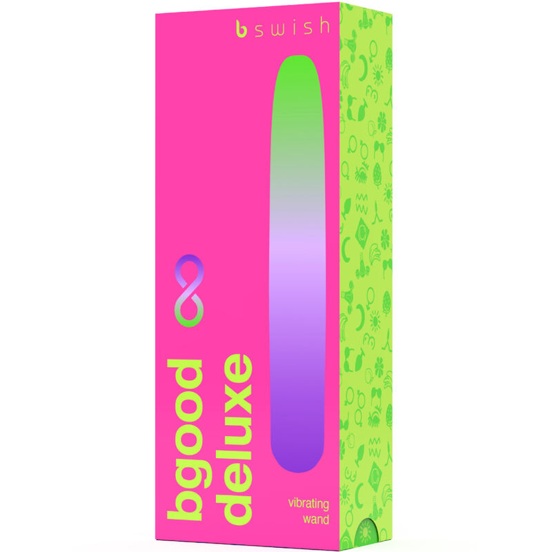 B SWISH - BGOOD INFINITE DELUXE WIEDERAUFLADBARER VIBRATOR BLAUES SILIKON - Sexotim