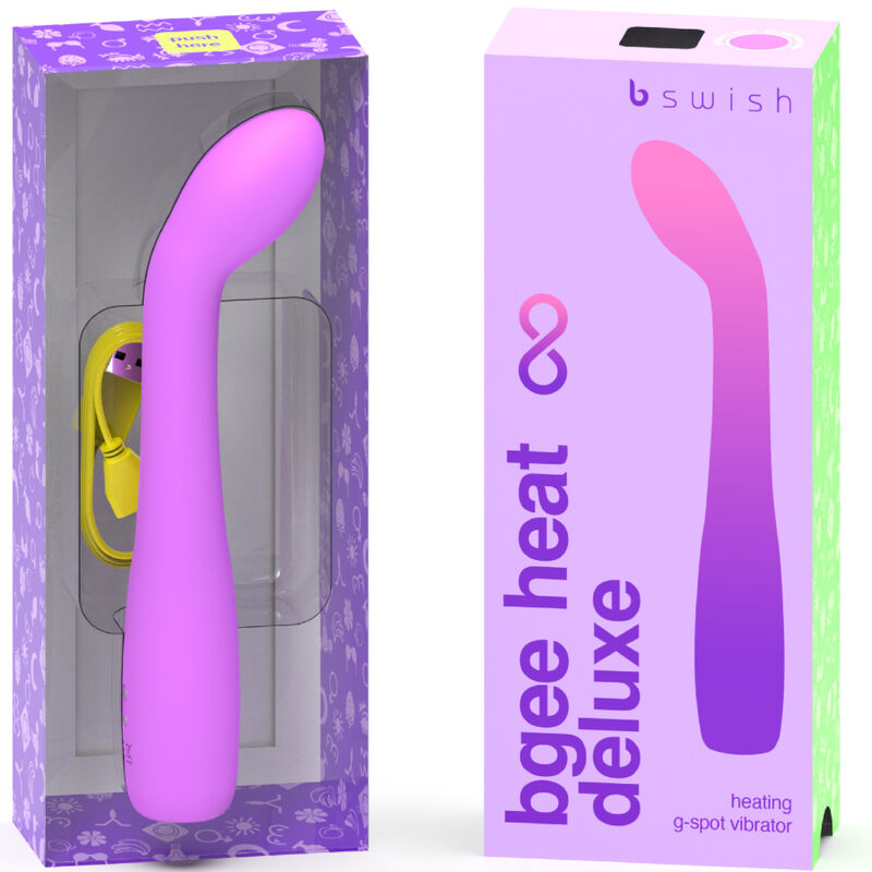 B SWISH - BGEE HEAT INFINITE DELUXE WIEDERAUFLADBARER VIBRATOR LAVENDEL SILIKON - Sexotim
