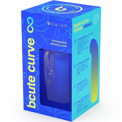 B SWISH - BCUTE CURVE INFINITE CLASSIC LIMITED EDITION BLAUER SILIKON-VIBRATOR - Sexotim