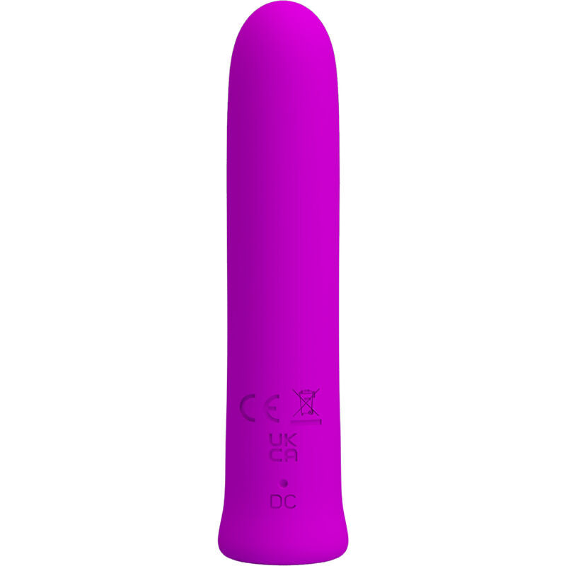 PRETTY LOVE - CURTIS MINI SUPER POWER VIBRATOR 12 LILA SILIKONVIBRATIONEN - Sexotim