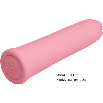 PRETTY LOVE - CURTIS MINI SUPER POWER VIBRATOR 12 ROSA SILIKONVIBRATIONEN - Sexotim