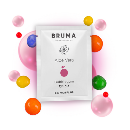 BRUMA - ALOE VERA GLEITGEL BUBBLEGUM GESCHMACK 6 ML - Sexotim