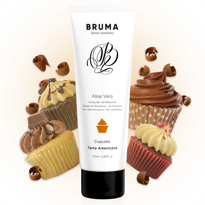 BRUMA - ALOE VERA GLEITGEL CUPCAKE-GESCHMACK 100 ML