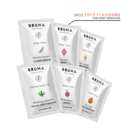 BRUMA - ALOE VERA GLEITGEL BUBBLEGUM GESCHMACK 6 ML - Sexotim