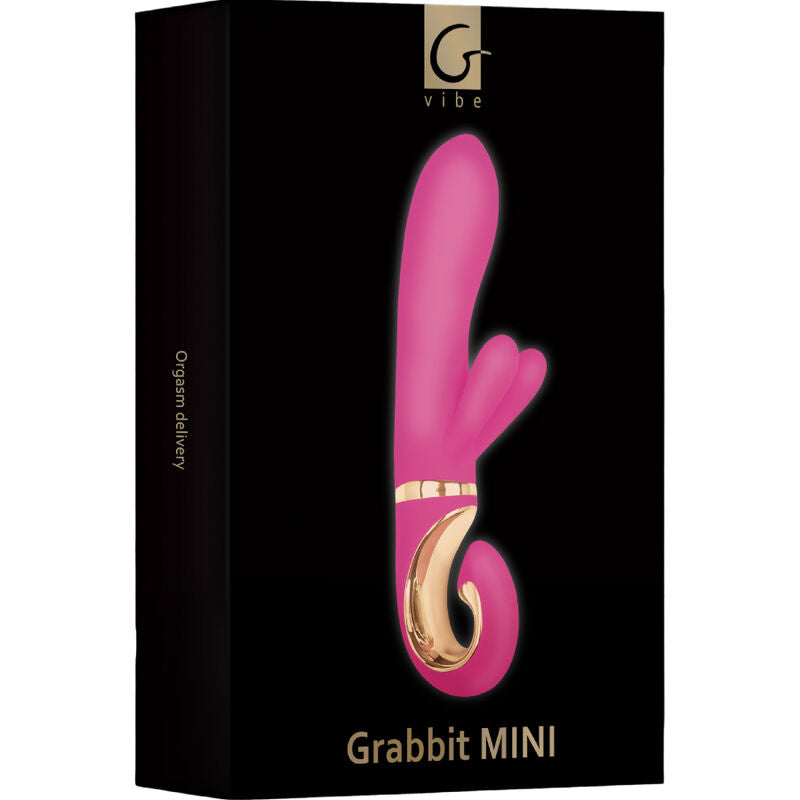 G-VIBE - GRABBIT MINI ROSA SILIKONVIBRATOR - Sexotim