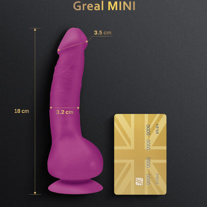 G-VIBE - GREAL MINI FUCHSIA SILIKON VIBRATOR DILDO - Sexotim