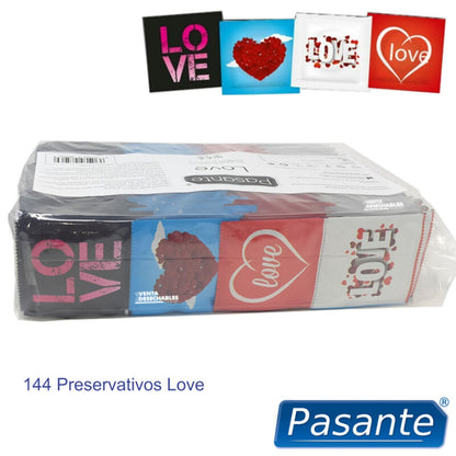 PASANTE - KONDOME LOVE BAG 144 EINHEITEN - Sexotim