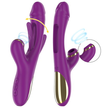 INTENSE - ATENEO WIEDERAUFLADBARER MULTIFUNKTIONSVIBRATOR 7 VIBRATIONEN - Sexotim