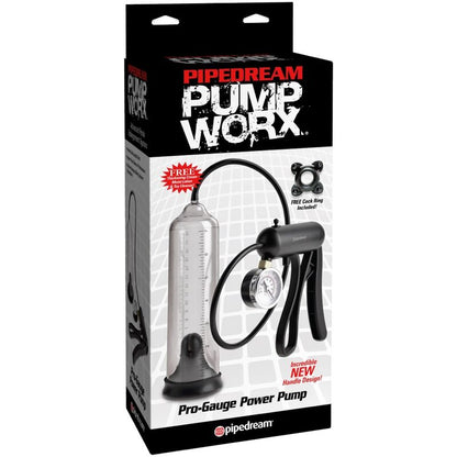 PUMP WORX - PRO-GAUGE KRAFTPUMPE TRANSPARENT - Sexotim