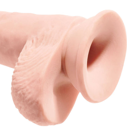 KING COCK - REALISTISCHER PENIS MIT EIER 19.4 CM LEICHT - Sexotim