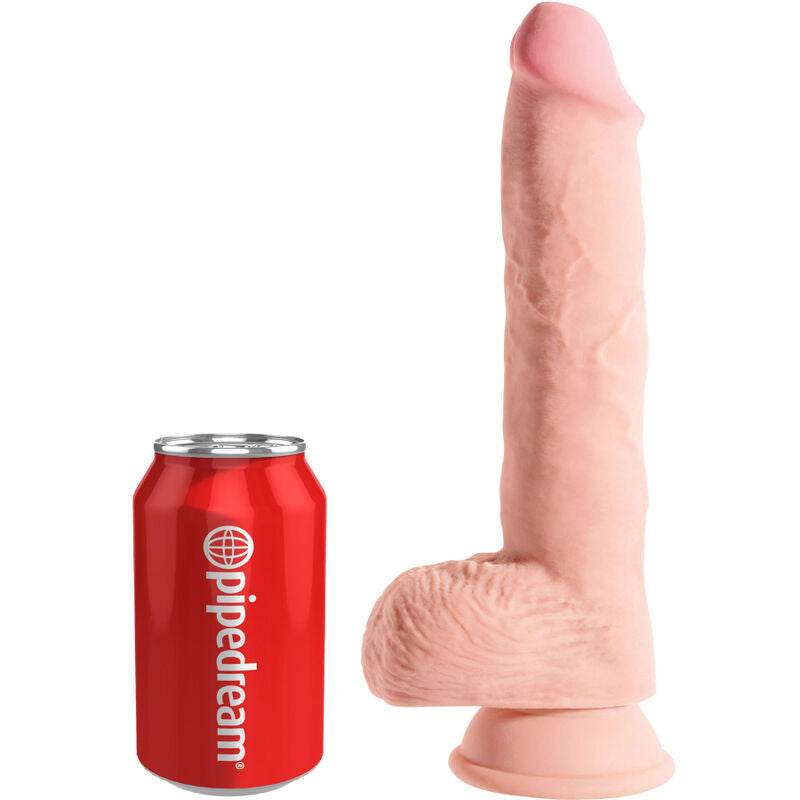 KING COCK - REALISTISCHER PENIS MIT EIER 19.4 CM LEICHT - Sexotim