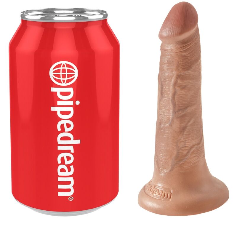 KING COCK - REALISTISCHER PENIS 12 CM KARAMELL - Sexotim