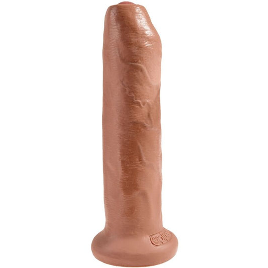 KING COCK - UNGESCHNITTENER REALISTISCHER PENIS 17.8 CM KARAMELL - Sexotim