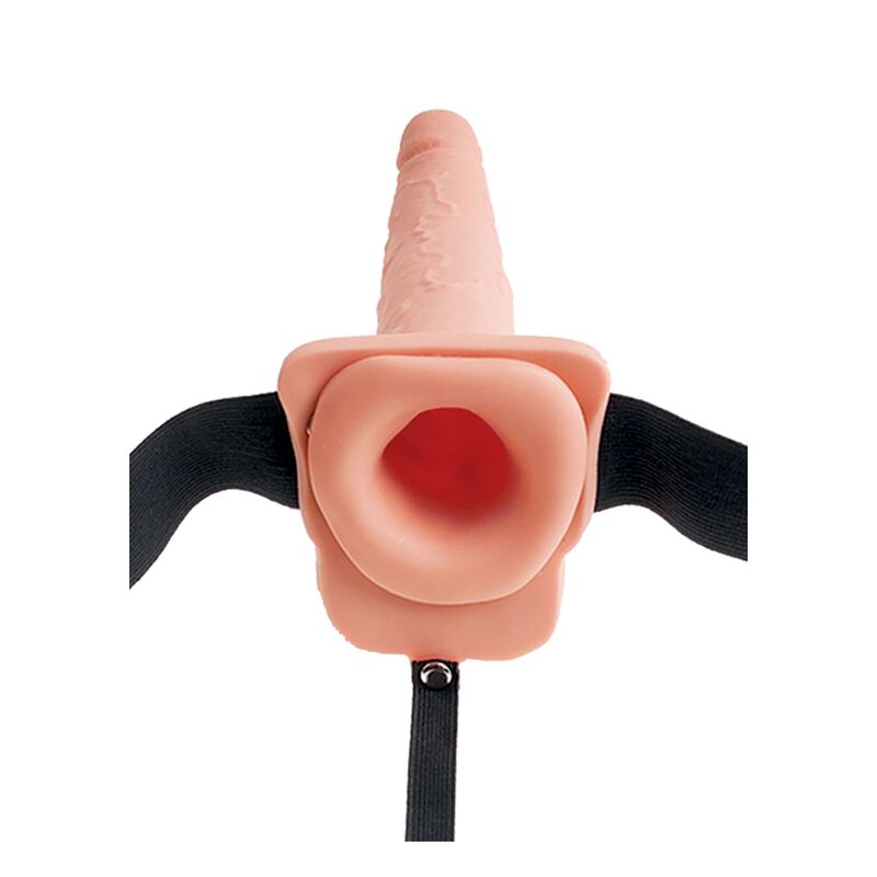 FETISH FANTASY SERIES - SERIE - VERSTELLBARES GURT REALISTISCHER PENIS MIT SPRITZENDEN BLLEN 19 CM - Sexotim