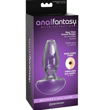 ANAL FANTASY ELITE COLLECTION - ANAL-GAPER-DILATOR FÜR ANFNGER, KRISTALLGRÖSSE S - Sexotim