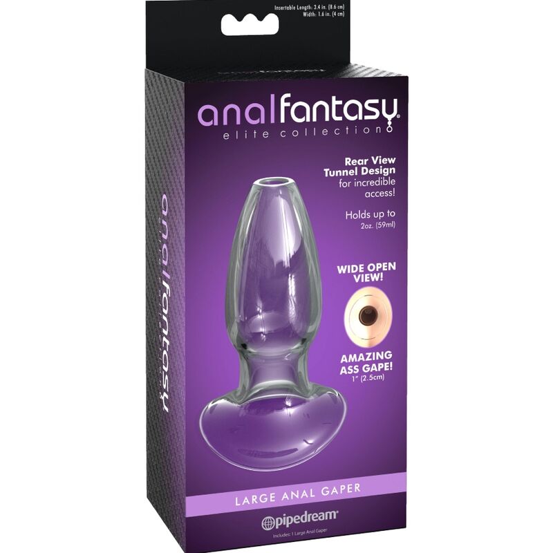 ANAL FANTASY ELITE COLLECTION - ANAL GAPER CRYSTAL DILATOR GRÖSSE M - Sexotim