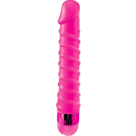 CLASSIX - CANDY TWIRL VIBRIERENDES MASSAGER 16,5 CM ROSA - Sexotim