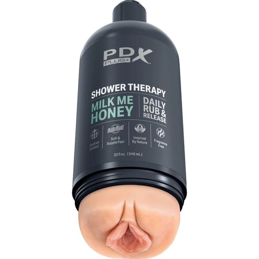 PDX PLUS - STROKER MASTURBATOR DISKRETES FLASCHENDESIGN MILK ME HONEY SHAMPOO - Sexotim