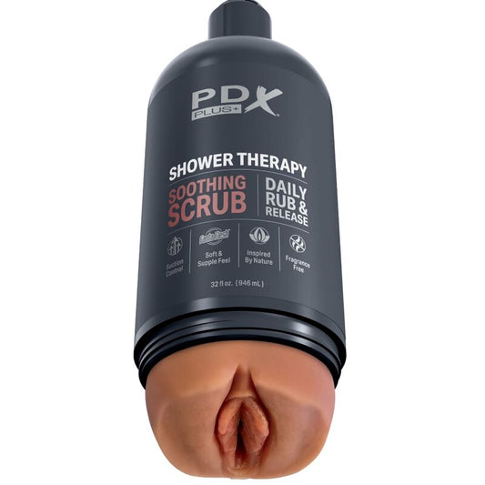 PDX PLUS - STROKER MASTURBATOR DISKRETES FLASCHENDESIGN BERUHIGENDES PEELING-SÜSSIGKEITEN-SHAMPOO - Sexotim