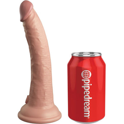 KING COCK - ELITE REALISTISCHER SILIKONDILDO 17.8 CM - Sexotim