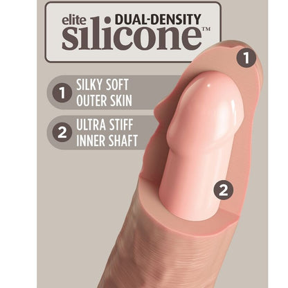 KING COCK - ELITE REALISTISCHER SILIKONDILDO 23 CM - Sexotim