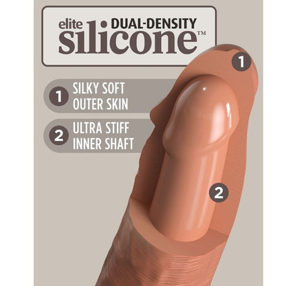 KING COCK - ELITE BEQUEMER VERSTELLBARER GURT MIT DILDO 17.8 CM - Sexotim