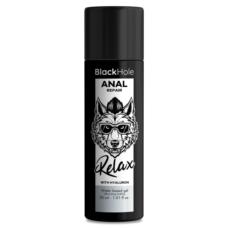 BLACK HOLE - ANAL REPAIR WASSERBASIERTE ENTSPANNUNG MIT HYALURON 30 ML - Sexotim