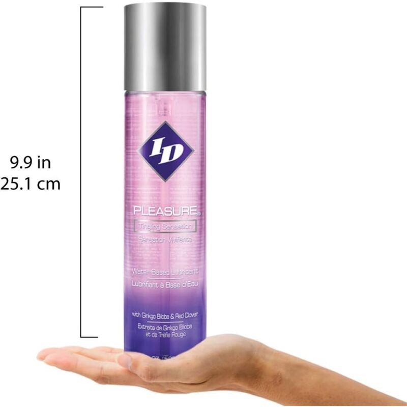 ID PLEASURE - TINGING SENSATION GLEITMITTEL AUF WASSERBASIS 500 ML - Sexotim