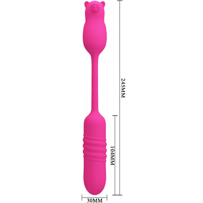 PRETTY LOVE - NOBIKUMA ROSA SILIKON-VIBRIERBULLET - Sexotim
