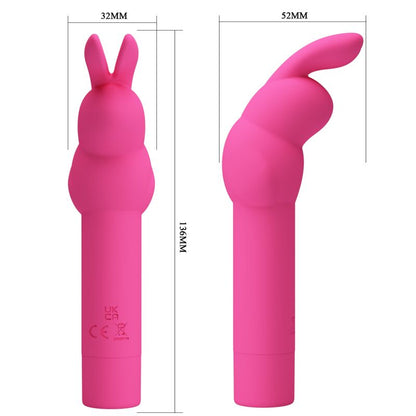 PRETTY LOVE - GERARDO FUSCHIA RABBIT SILIKONVIBRATOR - Sexotim