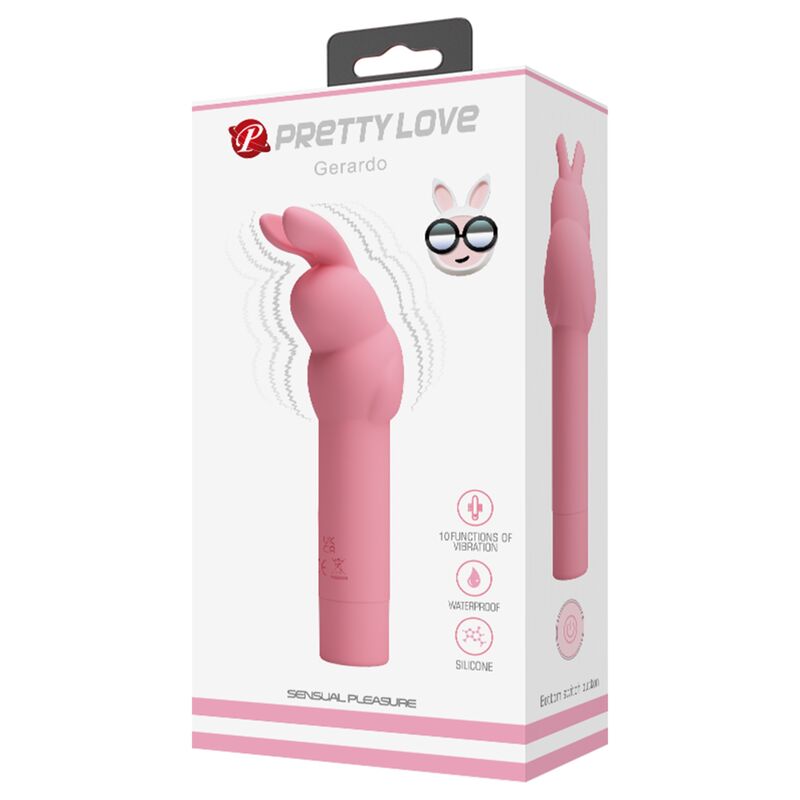 PRETTY LOVE - GERARDO ROSA KANINCHEN-VIBRATOR AUS SILIKON - Sexotim