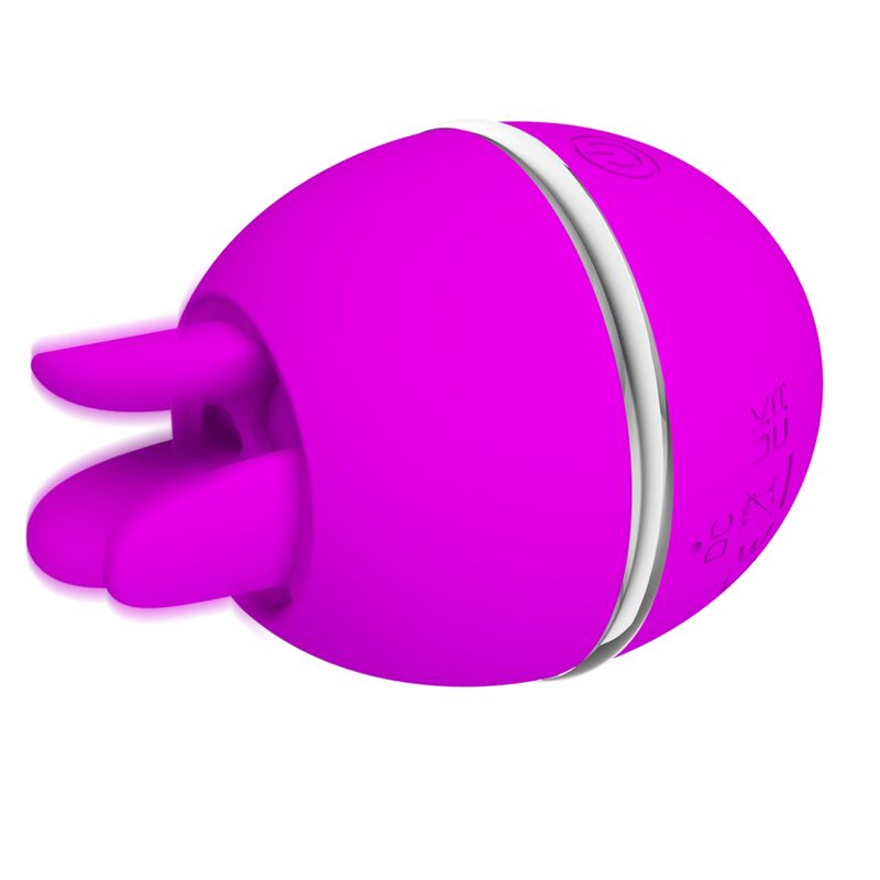 PRETTY LOVE - GEMINI BALL LILA. RUNDER VIBRATOR AUS SILIKON - Sexotim