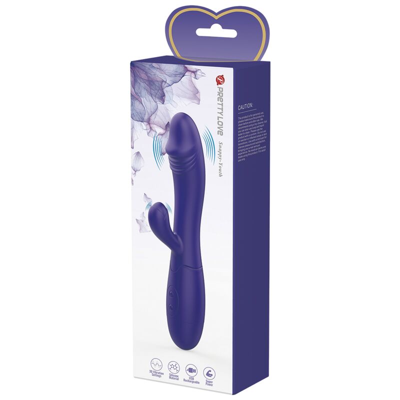 PRETTY LOVE - SNAPPY JUGENDVIBRATOR & G-SPOT-STIMULATOR VIOLETT - Sexotim