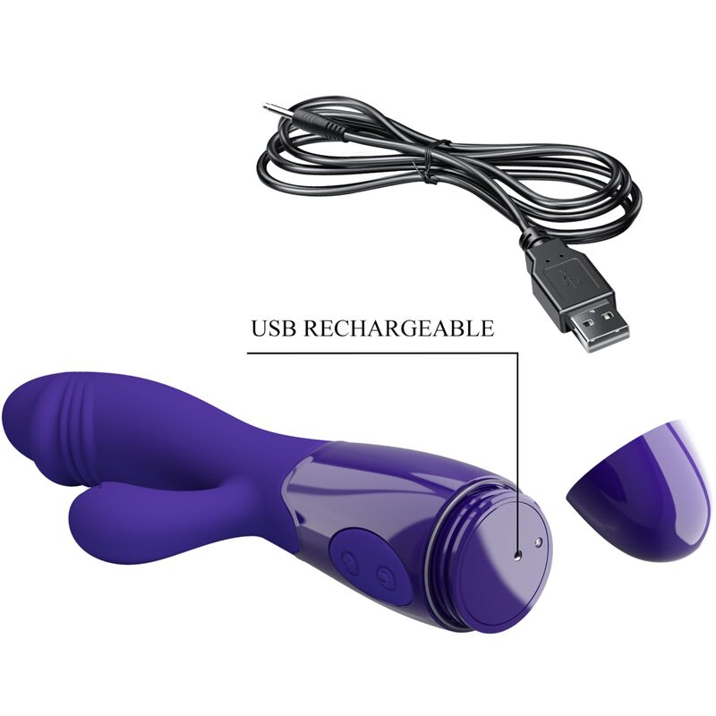 PRETTY LOVE - SNAPPY JUGENDVIBRATOR & G-SPOT-STIMULATOR VIOLETT - Sexotim