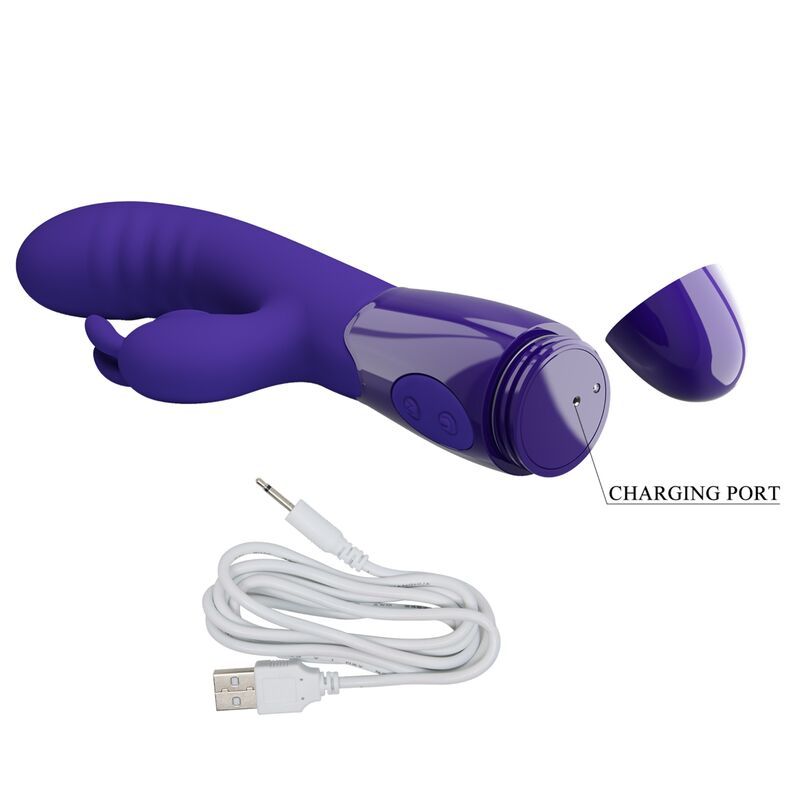 PRETTY LOVE - CERBERUS YOUTH VIOLET RABBIT VIBRATOR - Sexotim