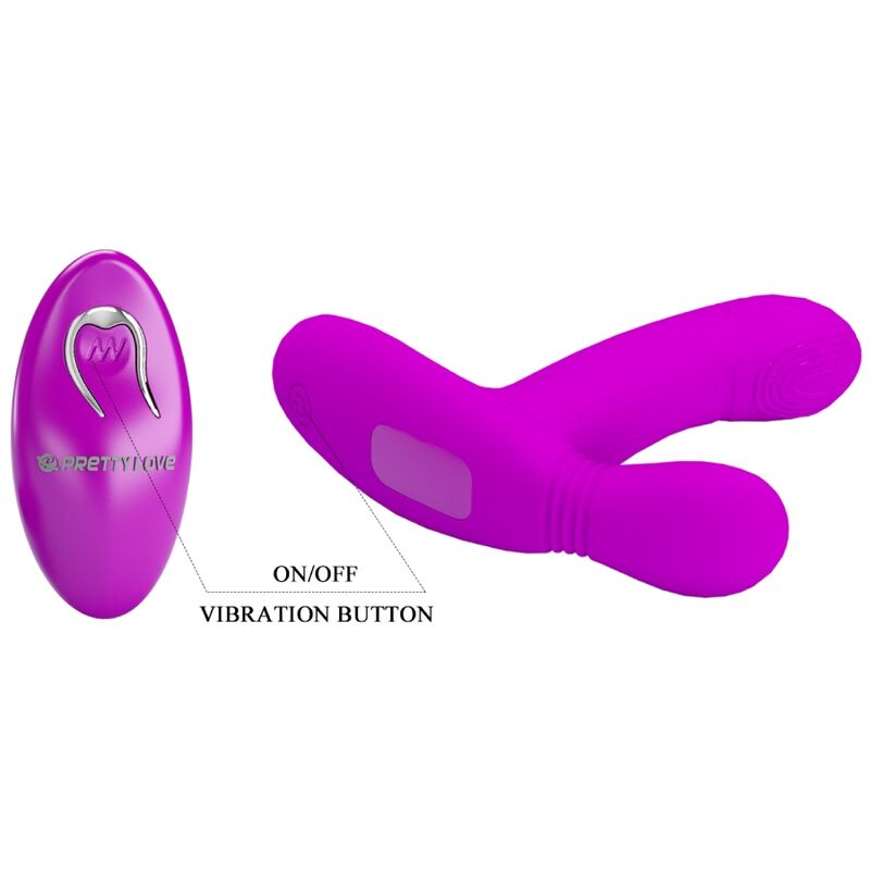 PRETTY LOVE - GERI KLITORIS MASSAGER ROSA FERNBEDIENUNG - Sexotim