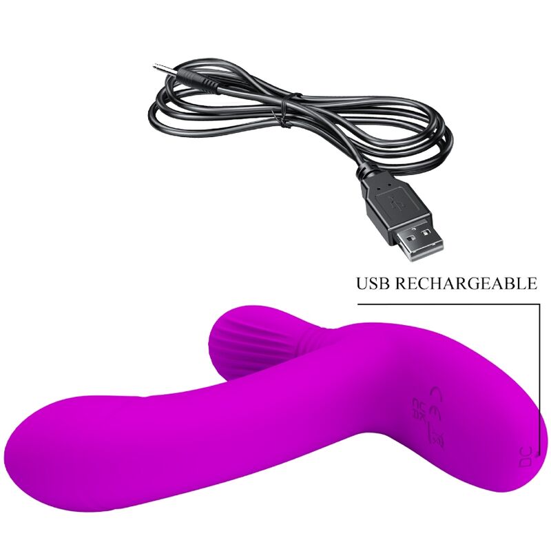 PRETTY LOVE - GERI KLITORIS MASSAGER ROSA FERNBEDIENUNG - Sexotim