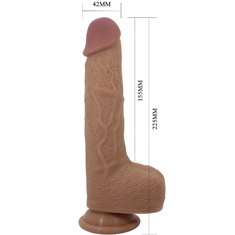 PRETTY LOVE - TOMMY REALISTISCHER DILDO-VIBRATOR 22.5 CM - Sexotim