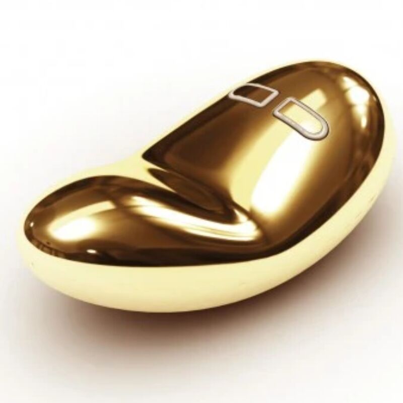 LELO - YVA MASTURBATOR MIT GOLDVIBRATION EDELSTAHL MIT 18 K GOLDPLATTIERUNG - Sexotim