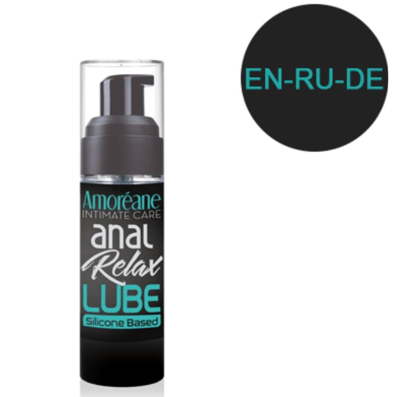 AMOREANE ANAL-GLEITMITTEL AUF SILIKONBASIS EN/RU/DE 30 ML