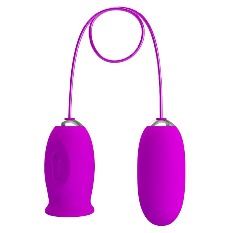 PRETTY LOVE - DAISY DUAL EGG WIEDERAUFLADBARER VIBRATOR LILA - Sexotim